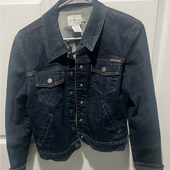 Calvin Klein Blue Jean Jacket - Picture 1 of 6